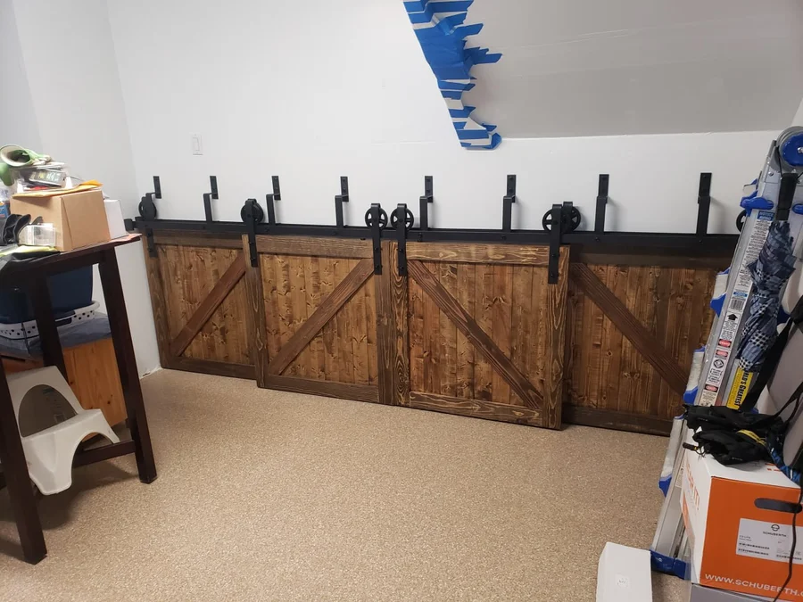 Barn Sliding Door Installation — photo 1