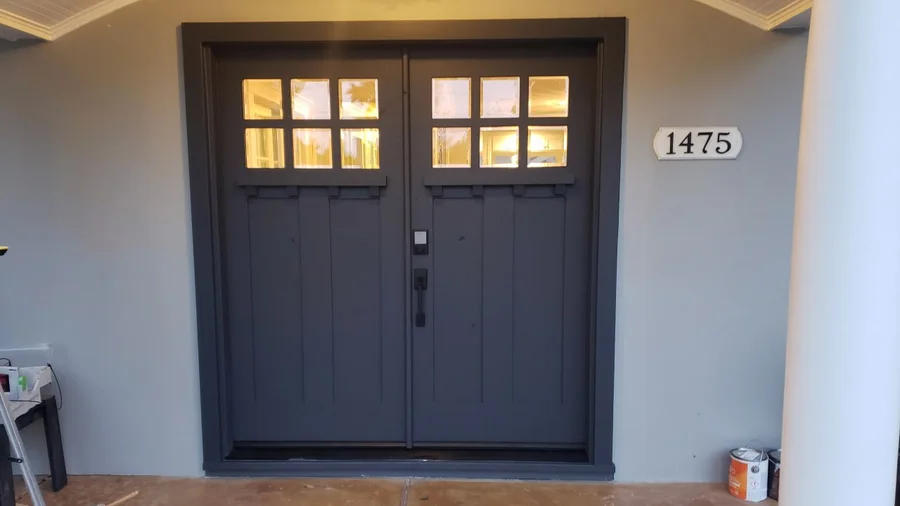 Craftsman Double Entry Door — photo 1